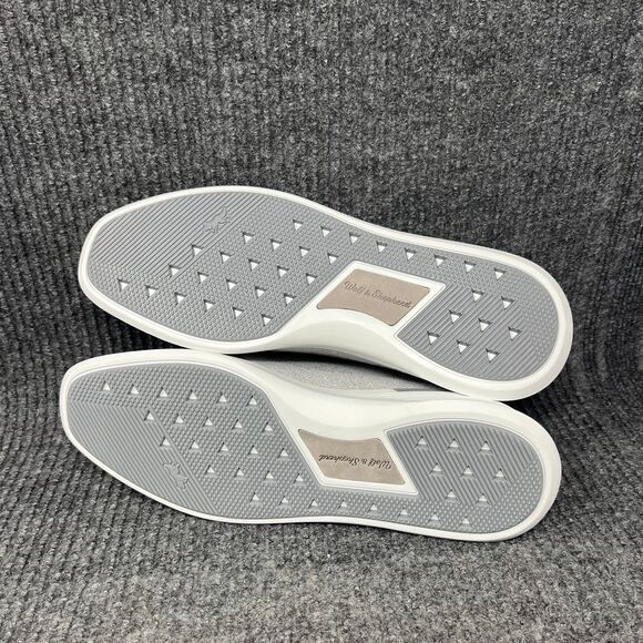 NEW Wolf & Shepherd SupremeKnit Trainer Grey White‎ Athletic Shoes Mens Size 6 main image 4